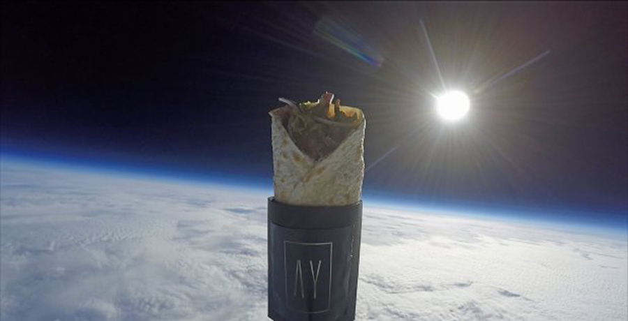 अन्तरिक्षमा कबाब