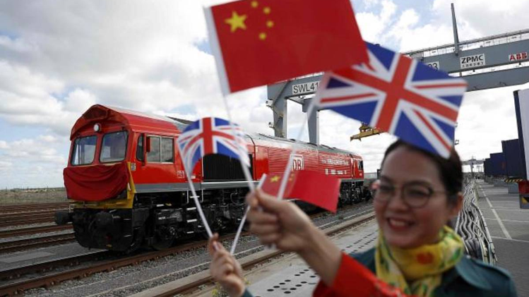 चीन–ब्रिटेन जोड्ने रेल सञ्चालनमा
