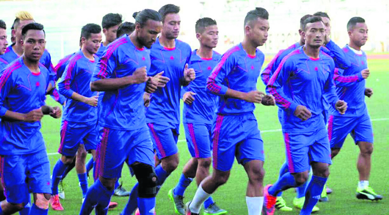 नेपाल फुटबलमा ३ स्टेप उक्लियो